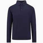 Áo polo cashmere Kiton nam navy